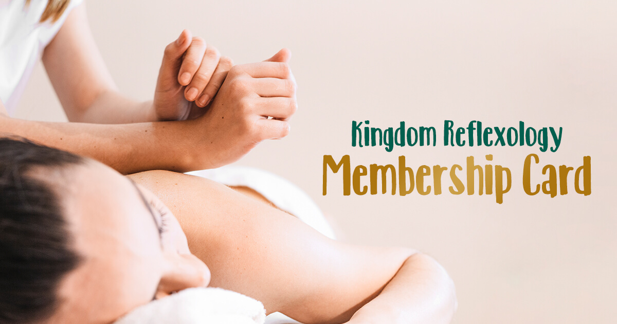 Kingdom Reflexology Membership Card